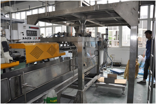 Big bag packaging machine Μηχανή συσκευασίας μεγάλων σάκων