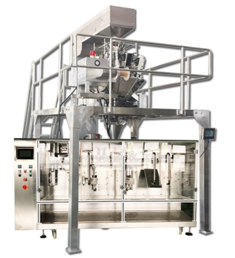 Roasted Coffee Beans Packaging Machine with multi heads weigher for premade pouch Roasted Coffee Beans Packaging Machine with multi heads weigher for premade pouch