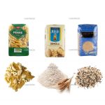 Αυτόματη σακούλα με επίπεδο πάτο που σχηματίζει συσκευασία ετικετών πλήρωσης για κόκκους